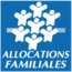 Logo et lien vers le site de la Caisse d'allocations familiales